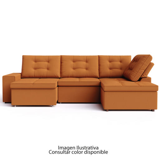 LIVING BURITI VENEZA 1240 AA170 2.90X1.95MT MARRON