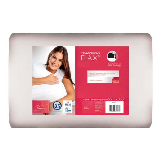ALMOHADA FIBRASCA 4295 ELAX PLUS SOPORTE FIRME 50X70