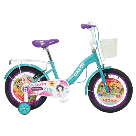 BICI. CALOI SOFI 16 VERDE AGUA