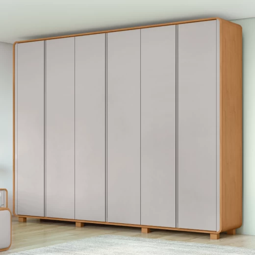 ROPERO LOPAS LOOP 6P AMENDOA CLEAN/OFF WHITE