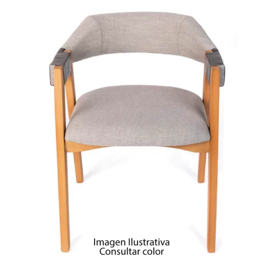 SILLA OCRE 616 LUGANO 4UDS LINHO 70