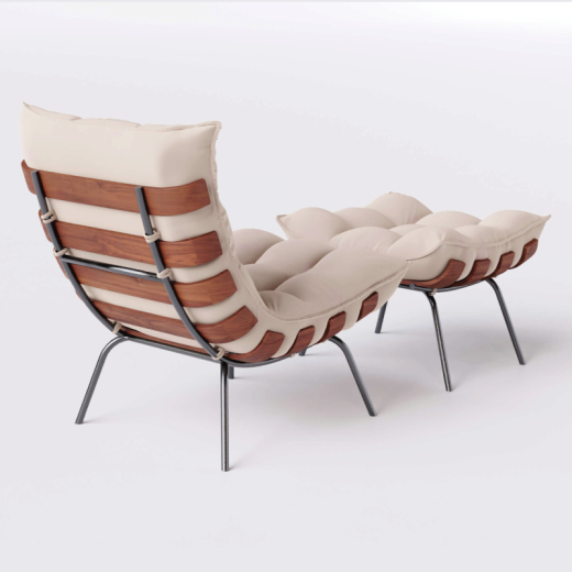 POLTRONA BURITI COSTELA B157 BEGE 4778