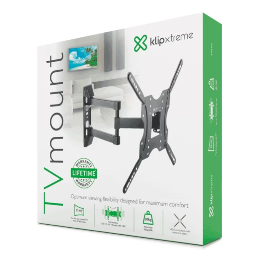 SOPORTE P/TV KLIP KTM-876 32Plg A 60Plg 30KG/INCLI/GIRA