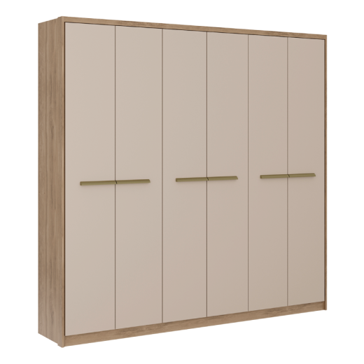 ROPERO CARRA 1154 NOCE OFF WHITE