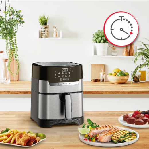 AIR FRY MOULINEX & GRILL EDXMINXEU INOX 4.2L