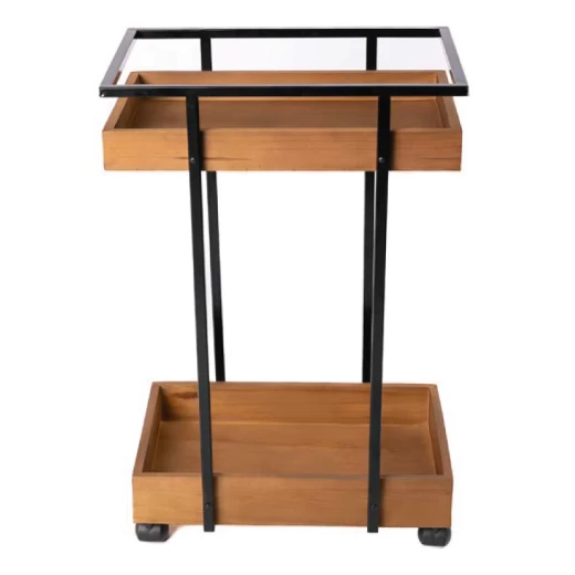 CARRITO MULTIUSO OCRE 629 BALI IMBUIA/NEGRO