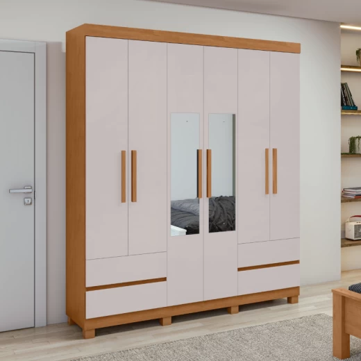 ROPERO LOPAS ZEUS 6P.C/ESP.AME CLEAN /OFF WHI