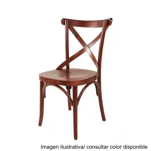 SILLA FIORI X 6UN 3005-192 EBANO