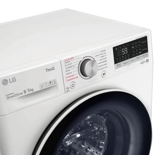 LAVASECARROPA LG WD9VC4S6 9/5 KG BLANCA