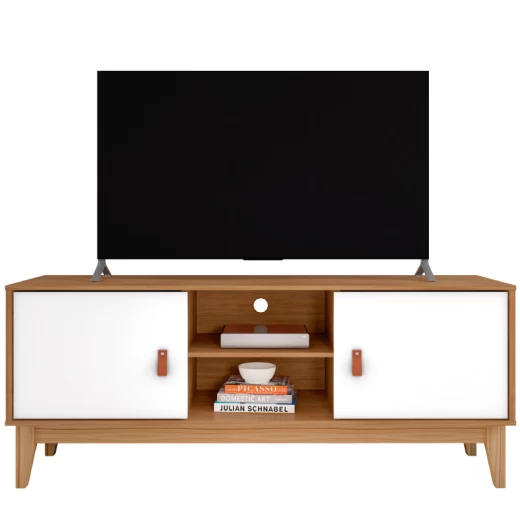 RACK CASA D 95126 SAFIRA PLUS 1.35 CEDRO/BLANCO