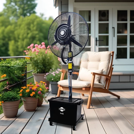 VENTILADOR TOKYO DE PIE FRESH INDUSTRIAL C/HUMIDIFICADO