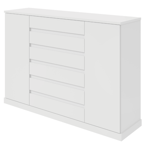 COMODA LOPAS VEDRA 7CAJ2PTAS BLANCO 764138