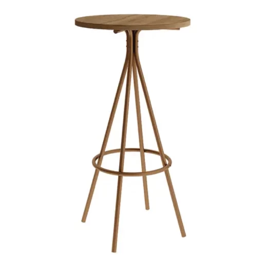 MESA BISTRO CARRA 1575 MDP FREIJO ROSE