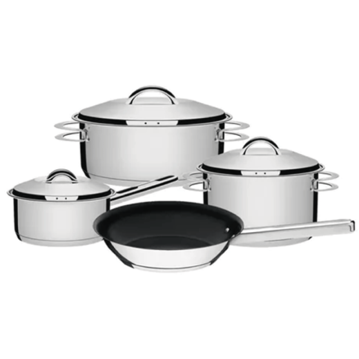 JGO. DE OLLAS TRAMONTINA SOLAR TA65500/120 4PZAS