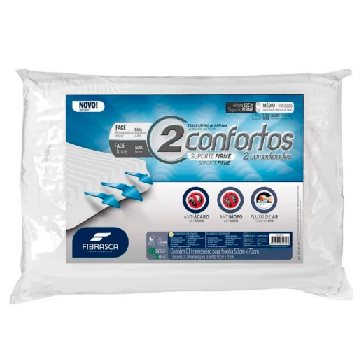 ALMOHADA FIBRASCA 4252 DOS CONFORT 50X70