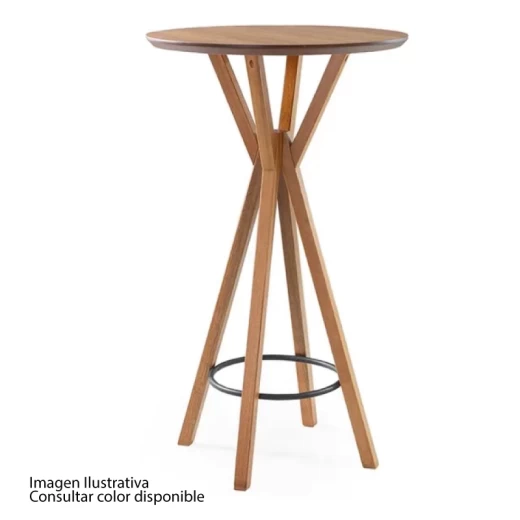 MESA BISTRO AGILE MADRID 9515 CARVALHO/FENDI LIGHT