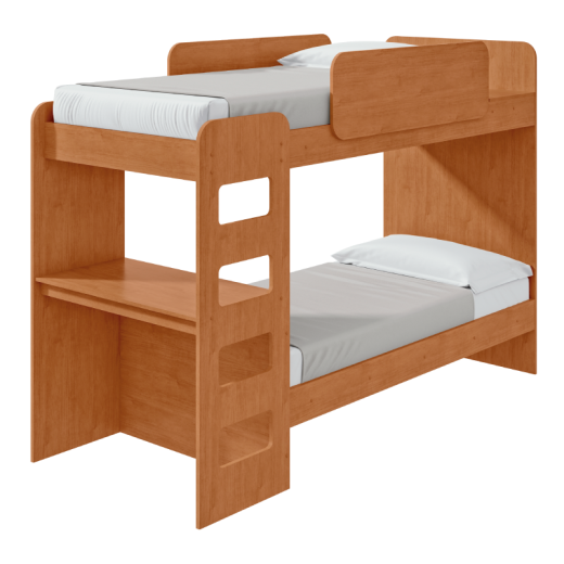 CAMA BELICHE LOPAS OLGA 0.90 C/LED AMENDOA CLEAN 512640