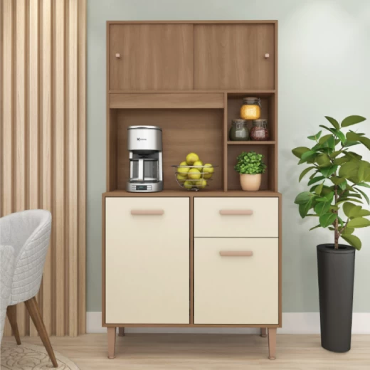 KIT FELLICCI C201-MN/CH DALIA 90CM 4P1G MANCHESTER/CHAM