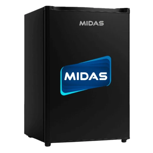 FRIGOBAR MIDAS MD-FGM77 77 LITROS NEGRO