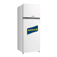 HELADERA MIDAS MD-HD300LBIM 2P.300L BLANCA