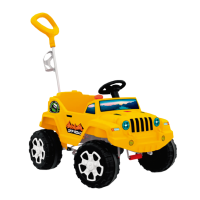 BANDEIRANTE 563 BANJEEP PASEO A PEDAL AMARILLO