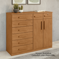 COMODA LOPAS 59517468 TORONTO 8C.2P CARV.NATURALE