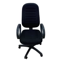 SILLA PRESIDENTE  GIRATORIA 2001 TELA NEGRO 2001