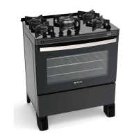 COCINA ATLAS AGILE 5H GLASS NEGRO