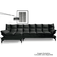 LIVING FB 35565 LUXOR 2.50 PR200 NEGRO 2+1CH