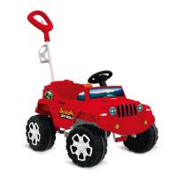 BANDEIRANTE 562 BANJEEP PASEO A PEDAL ROJO
