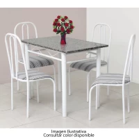 JGO QUALITY 1.20 MADRI BR 4/S BX FLORAL PRETO K20