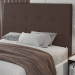 CABECERA EMMA LUNA 160X126X7 T.CUERINA MARRON