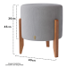 PUFF BURITI APOLO B158 MARRON 4600