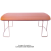 MESA CENTRO ACTIVA 3502 METALIC PINHAO B/NE 1000X600