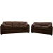 LIVING ECOLEATHER 850C MARRON TELA 3X2