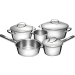 JGO DE OLLAS TRAMONTINA TA65650/400 HARMONIA 5PZAS