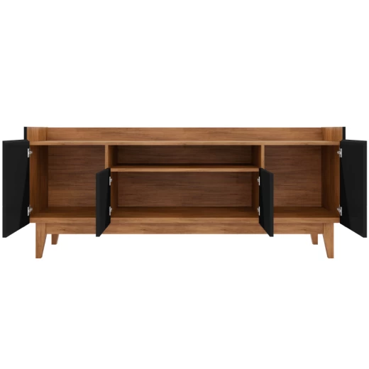 RACK CASA D 71574 ADRIA 1.58 NEGRO/CEDRO