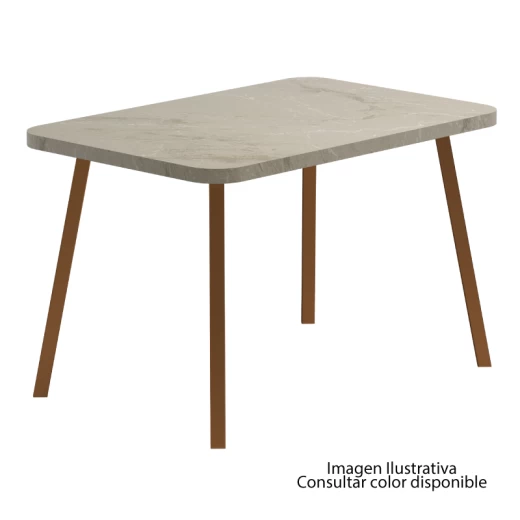 JGO DE COMEDOR CARRA 1598 4S 1736 GRAFITO CUERINA NEGRO