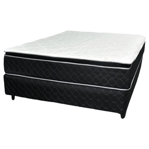 SOMIER KOALA DORMILON PT 140X190 NEGRO