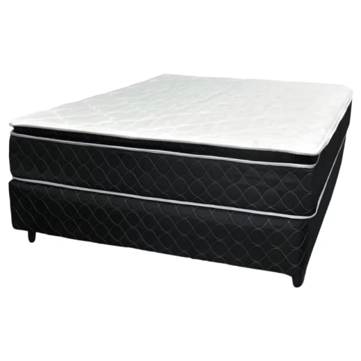 SOMIER KOALA DORMILON PT 140X190 NEGRO