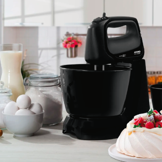 BATIDORA ARNO MINI CHEF H11/SX16 4V 2 BOWLS NEGRO 220V