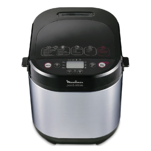 MAQUINA DE PAN MOULINEX OW240E30 INOX 20 PROG. 1K 720W