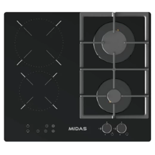 ANAFE MIDAS COMBINADA MD-PCE26M VITRO/GAS