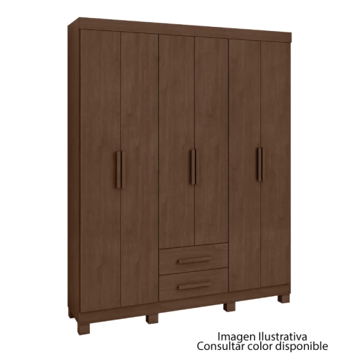 ROPERO LOPAS 736883640 BARDO 6P AMENDOA CLEAN