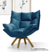 POLTRONA FB 35710 LUXOR NOBUCK MARRON