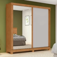 ROPERO LOPAS ZEINE 2P 1PC/ ESP AME CLE/OFF WH/AME.CLE