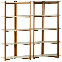 ESTANTE ARMIL MARSELLA 1M NOGUEIRA M4 2100105