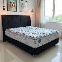 SOMIER KOALA PREMIUM PLUS 180X200 + CABECERA PT NEGRO