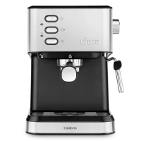 CAFETERA UFESA CALABRIA ESPRESSO 20B 1050W INOX/NEGRO