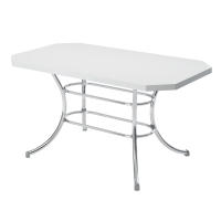 MESA CARRA 150715355 BLANCO BRA/CRO 1510X765
